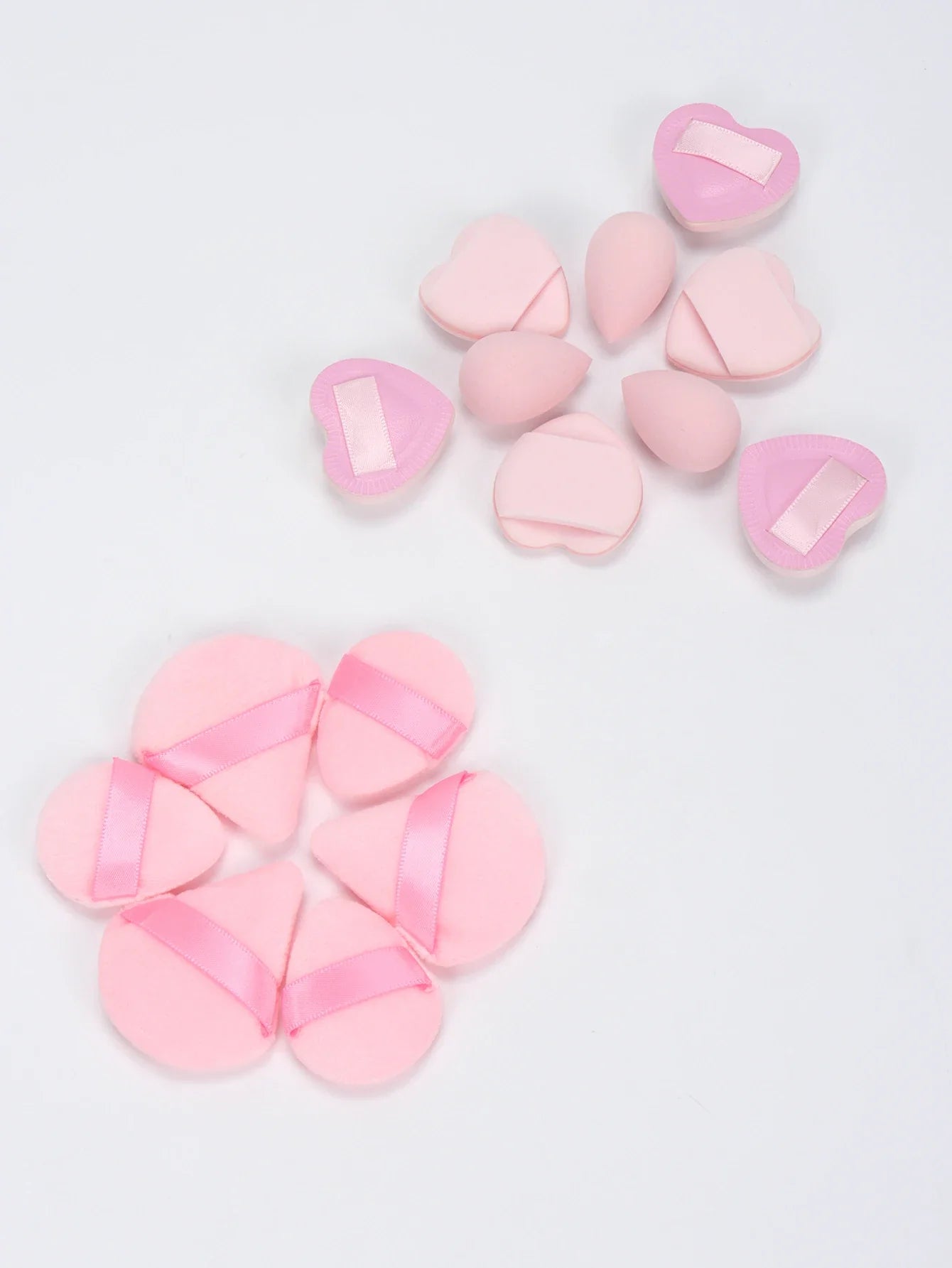 15/30/60 Mini Makeup Sponges – Beauty Powder Puff for Concealer, Liquid Foundation & Face Cosmetics