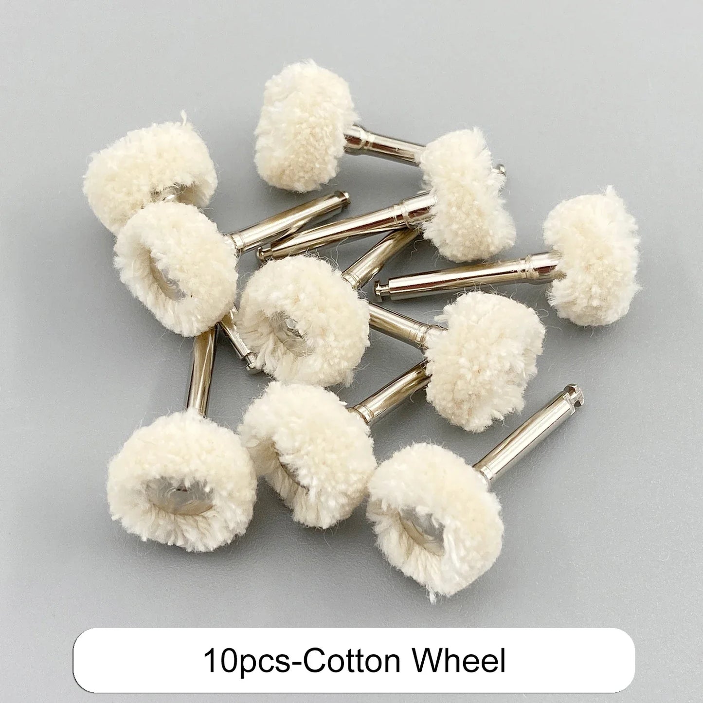 WELLCK Dental Silicone Grinding Heads – 12/10pcs Teeth Polisher for Low-Speed Dental Tools & Lab Use