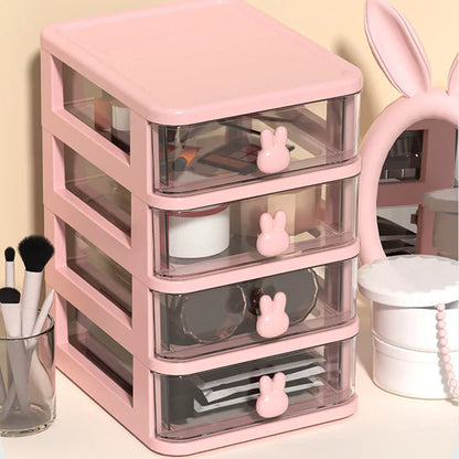Multifunctional Desktop Storage Drawer Box – Pen Holder, Hair Accessories Rack and Multi-Layer Jewelry Organizer