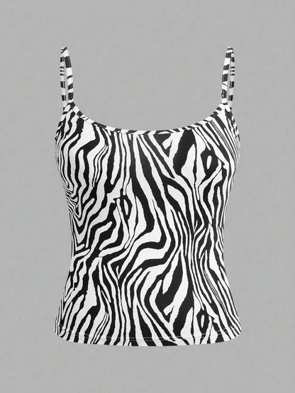 Women’s Slim Strap Tank Top – Breathable Summer Sleeveless Casual Top