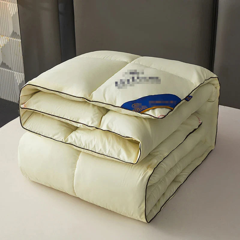 Hotel White Goose Down Duvet – 95% Fill, All-Season Quilt for Summer, Spring, Autumn & Winter