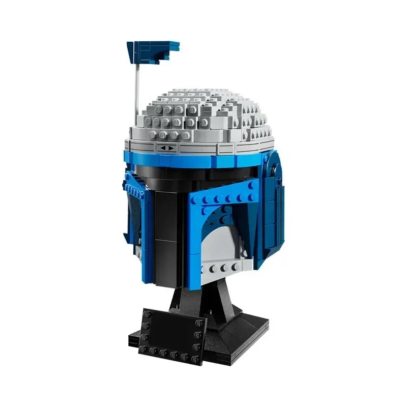2025 MOC Star Battle Helmet Building Blocks — 616pcs DIY Assembly Educational Toy for Kids & Adults Collection Gift