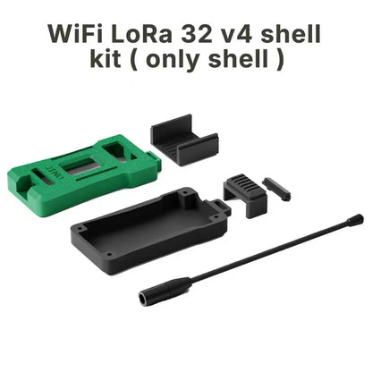 Meshtastic Heltec WiFi LoRa 32 V4 Meshcore - ESP32-S3 SX1262 Dev Board with GPS, Antenna & Zeno Kit Case