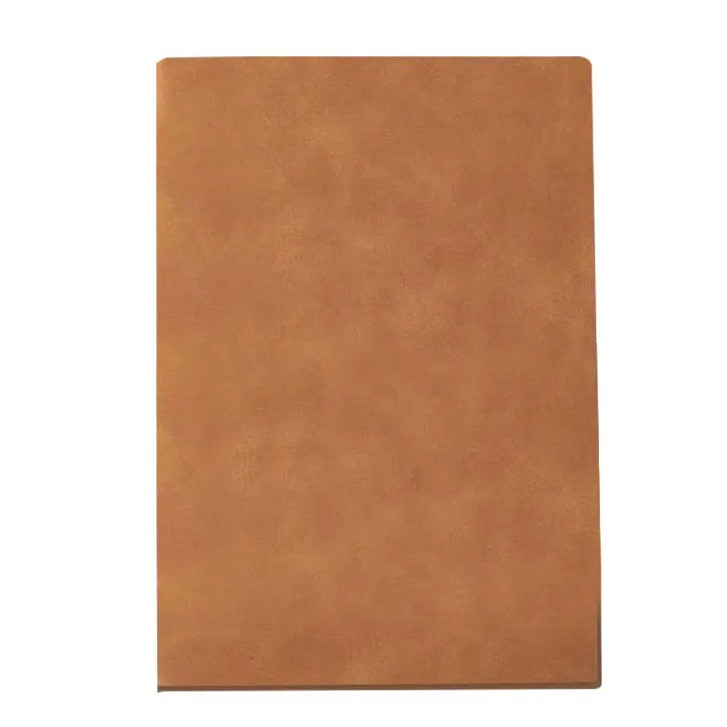 A5 A6 Sheepin Leather Notebook – Office Journal, Diary, Notepad with 160/240 Pages, Lined Stationery for Students
