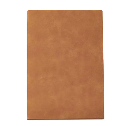 A5 A6 Sheepin Leather Notebook – Office Journal, Diary, Notepad with 160/240 Pages, Lined Stationery for Students