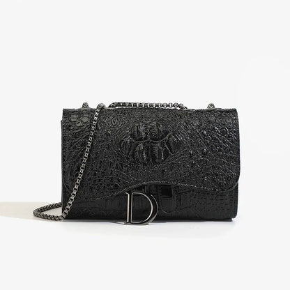 Women's Luxury Crossbody Handbag – Sequined Shoulder Messenger Bag with Chains, Casual Purses & Handbags