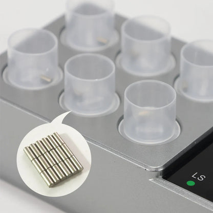 Tattoo Ink Vortex Mixer — Wireless Magnetic Anti-Sedimentation Pigment Stirrer with 100pcs Ink Cups