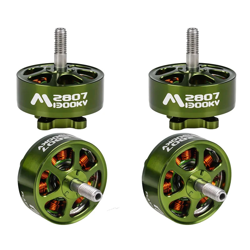 FLASHHOBBY Mars M2807 Brushless Motor — 1300KV 3-6S LiPo for 7-Inch FPV Freestyle Long-Range Drones, DIY Parts