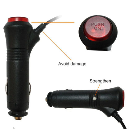 8 LED Police Strobe Lights for Cars - 12V Emergency Signal Warning Light, Auto Truck Flashing Windshield Flash Lighting