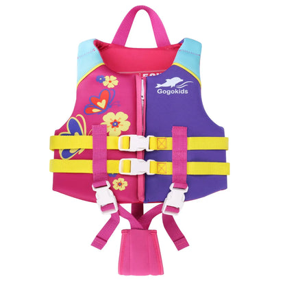 Gogokids Kids Life Jacket – Neoprene Float Vest for Toddlers, Swim Training & Buoyancy Swimwear