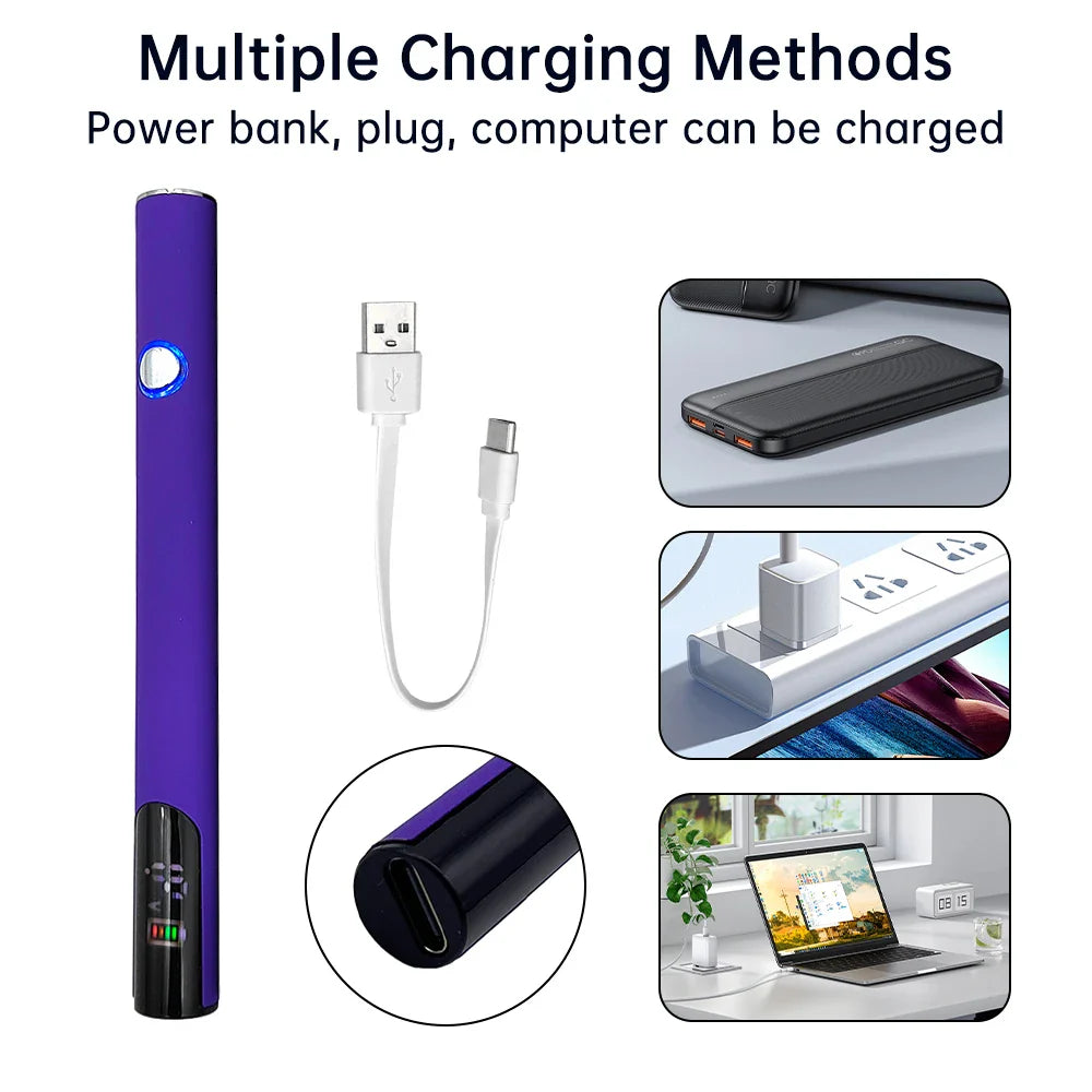 Digital Preheating Soldering Iron Battery – 2.7V/3.4V/4.2V with Adjustable Voltage & 320mAh