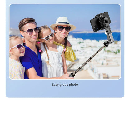 360° Rotation Gimbal Stabilizer & Selfie Stick – Tripod for iPhone & Smartphone Live Photography