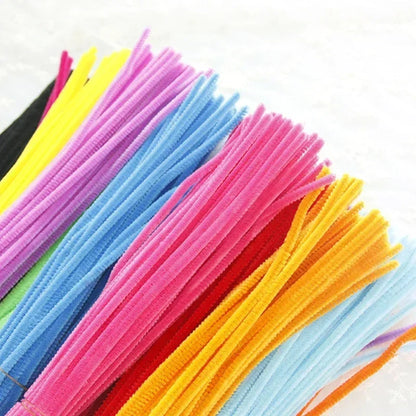 100/50PCS Chenille Stems Bulk – 22 Colors Pipe Cleaners for Kids’ Crafts, DIY Art Projects & Decorations (6mm x 12in)