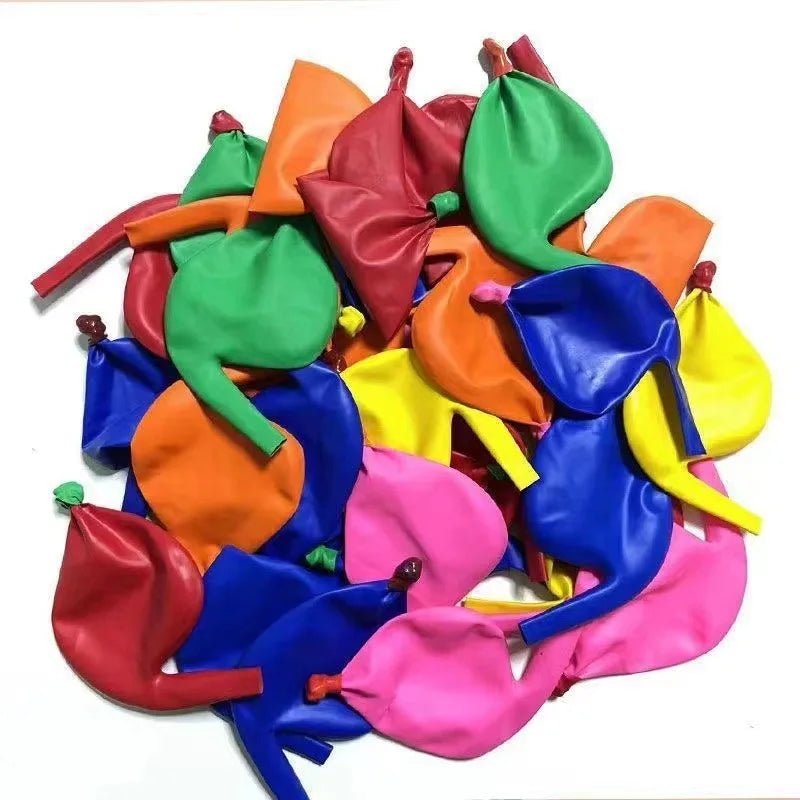 10PCS Thickened 10 Inch Ground Spin Balloon Toys – 2.5g Gyro Turning Party Balloons for Kids Birthday & Wholesale Fun