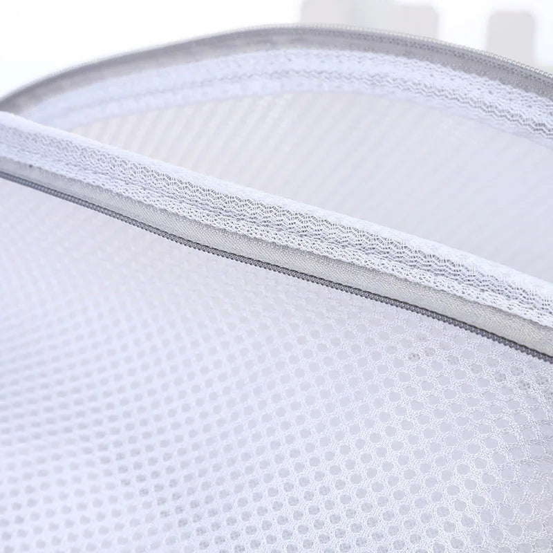 Anti-Deformation Mesh Shoe Laundry Bag – Protective Wash Bag for Sneakers, Travel & Washing Machine Use