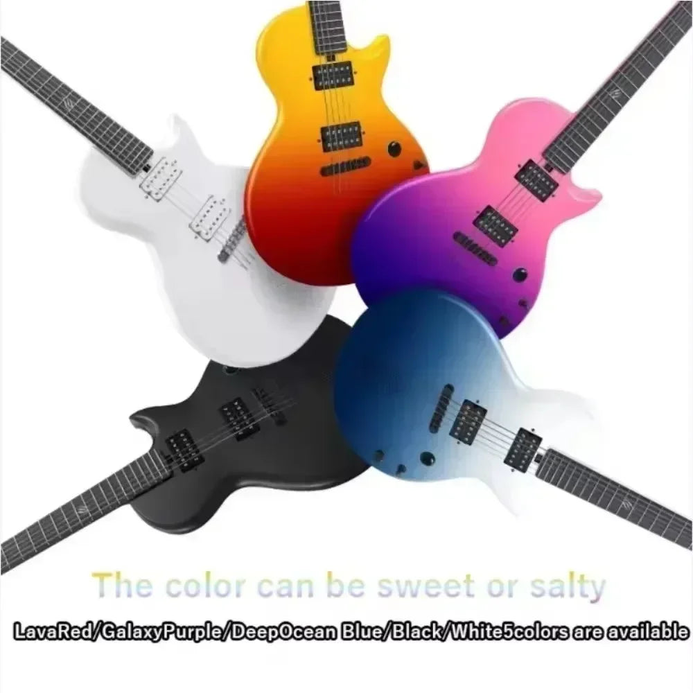 ENYA Nova Go Sonic Carbon Fiber Electric Guitar - Lightweight, Durable, with Bag, Ideal for Beginner Adults