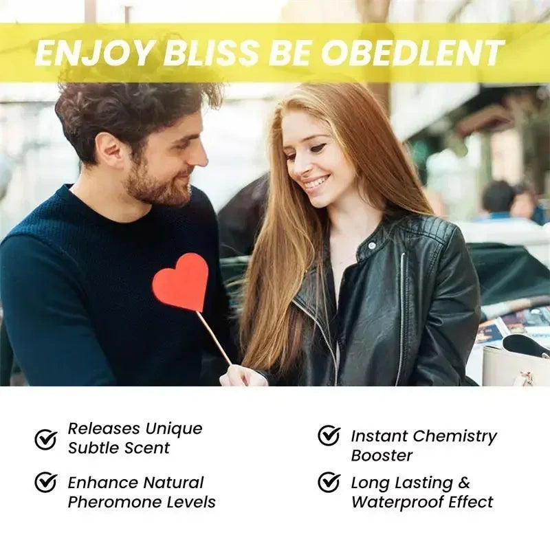 10ml Men's Pheromone Essential Oil – Long-Lasting Natural Body Essence Fragrance, Attracts Women
