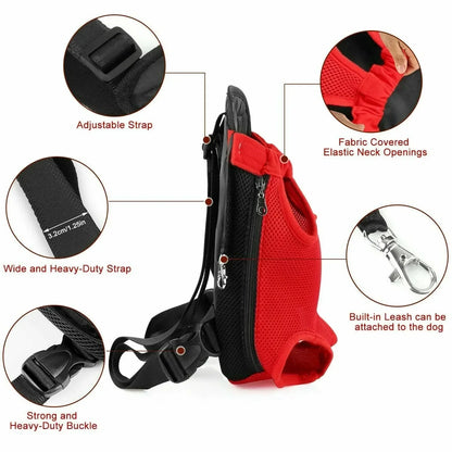 Mesh Camouflage Pet Carrier Backpack: Breathable Outdoor Travel Bag for Small Dogs & Cats - Perros Shoulder Handle