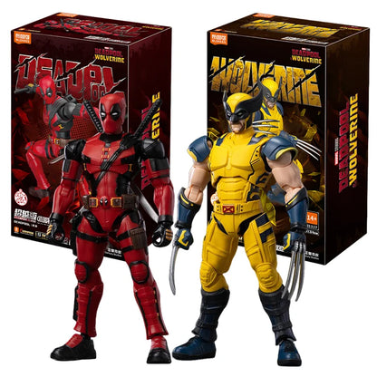 Blokees Deadpool 3 Wolverine Action Figures – Movie Version Deadpool & Friends Collectible Figures, Adult Gift