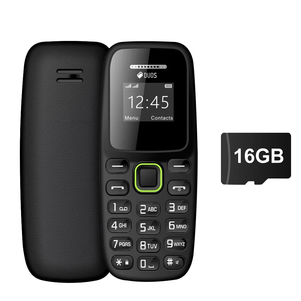 SERVO BM310 Mini Mobile Phone – Dual SIM, Call Recording, Magic Voice, Blacklist, MP3 Player, 2G Tiny Button Cellphone