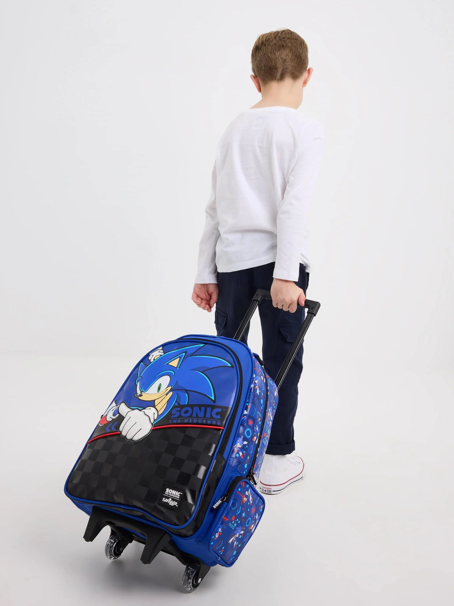 Genuine Australia Smiggle Trolley Backpack — Children’s School Bag & Travel Luggage Anime Backpack Gift