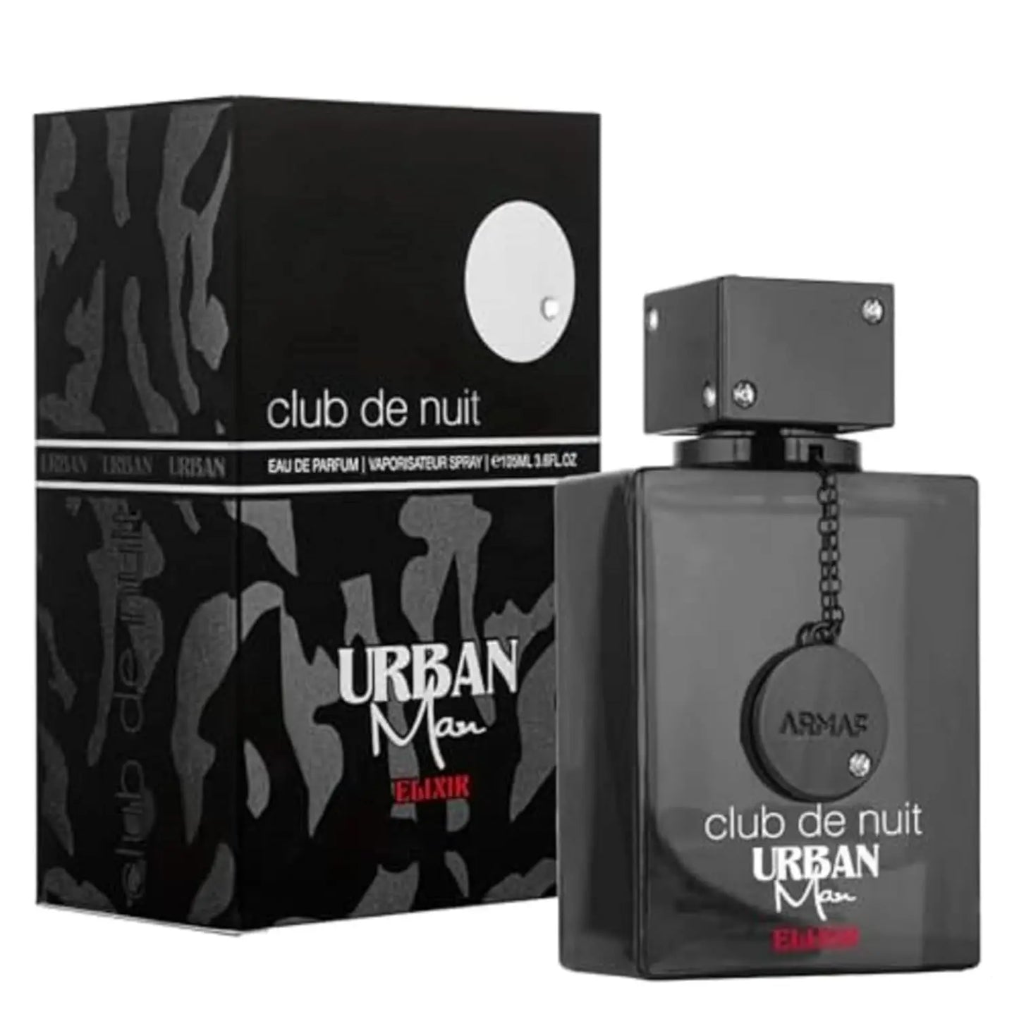 Armaf Club De Nuit Urban Man Elixir Eau de Parfum Spray for Men – 3.6oz Long-Lasting Luxury Fragrance Gift for Halloween & Christmas