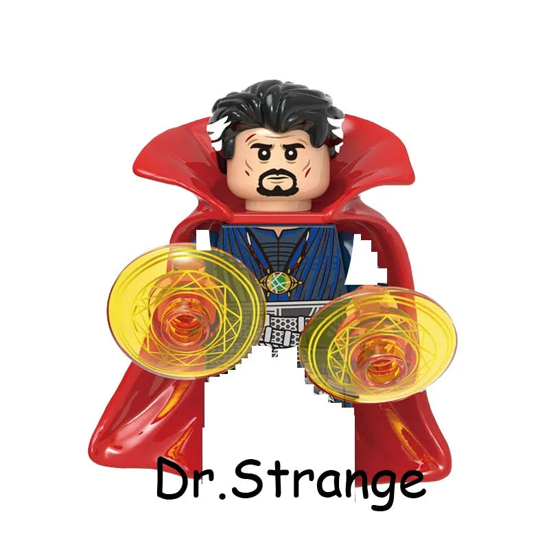 Super Heroes Model Figure Blocks – Invisible Predator vs Alien Jungle Killer Construction Toy for Children