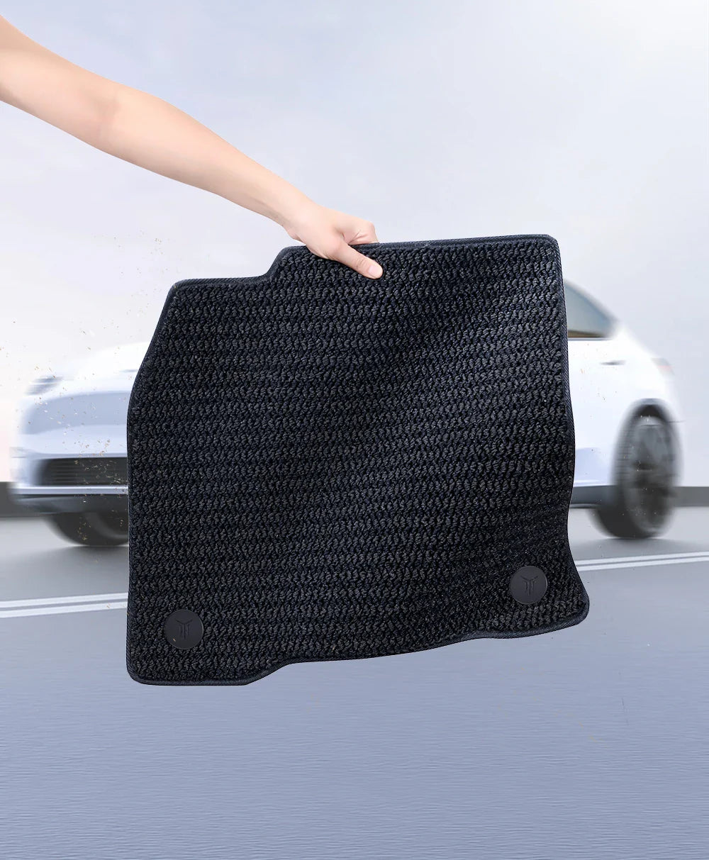 YZ Floor Mats for Tesla Model 3/Y 2021-2023 — Waterproof, Non-Slip TPE Car Accessories
