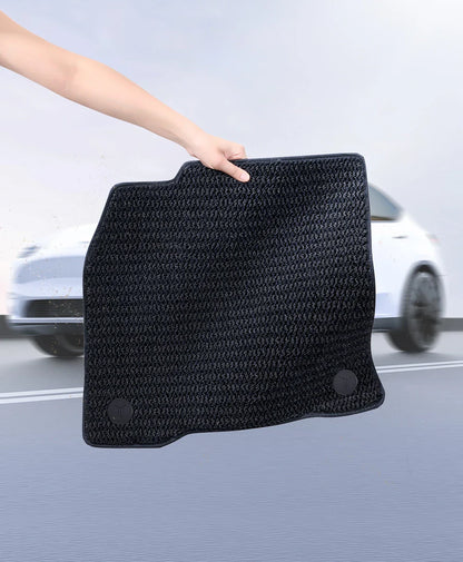 YZ Floor Mats for Tesla Model 3/Y 2021-2023 — Waterproof, Non-Slip TPE Car Accessories