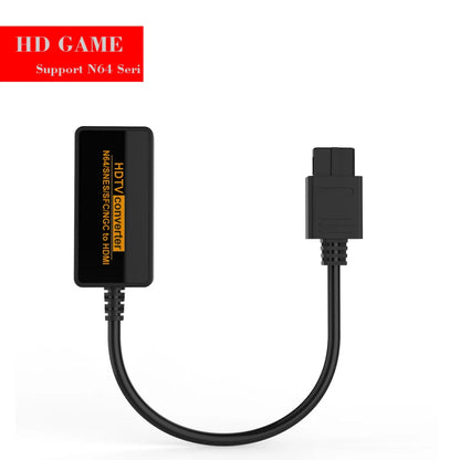 Mosel SC64 HDMI Video Converter – Compatible with SFC, Super Famicom, Nintendo NGC, N64, SNES Game Consoles