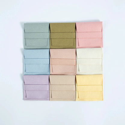 10Pcs Microfiber Jewelry Pouches 6.2x6.2cm & 8x8cm – Rings, Earrings, Pendants, Bracelets Gift Bags for Wedding Favors