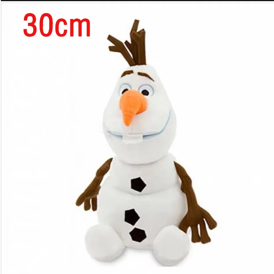 Frozen Anna & Elsa Princess Plush Dolls 30–50cm — Soft Toy Birthday & Christmas Gift for Girls