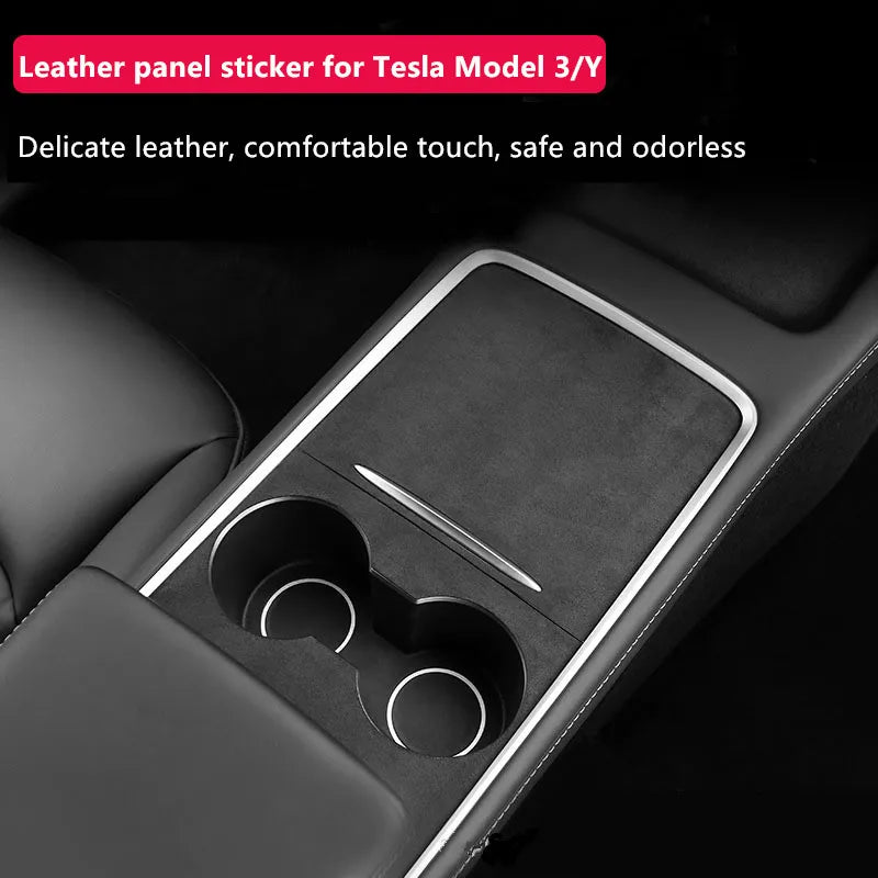 Car Protective Film Sticker for Tesla Model 3/Y – Anti-Scratch Central Control Panel Sticker Interior Auto Styling Decor