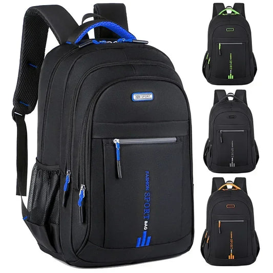 Men’s Oxford Waterproof Backpack – Business Laptop Rucksack for Travel, Work & High School Students