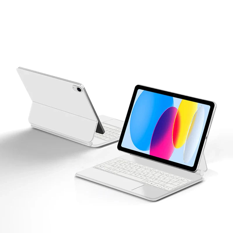 Magic Keyboard for iPad Pro 11/12.9, Air 4/5 & iPad 10th Gen – Smart Magnetic Case & Cover