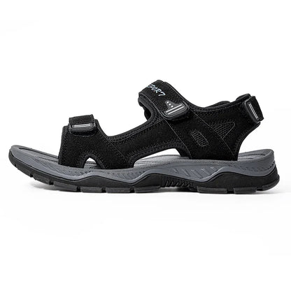 Men’s Summer Beach Sandals – Breathable Quick-Dry Water Shoes | Retro Comfortable Casual Holiday Sandals for Outdoor & Beach Wear