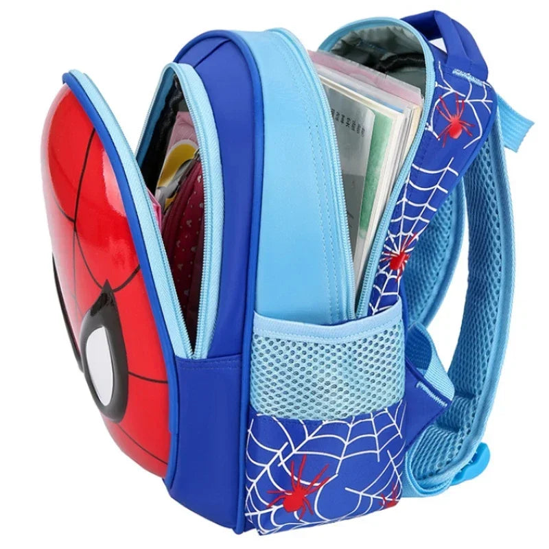Disney 3D Animal Design Backpack for Kids - Cartoon Boys Kindergarten Schoolbag - Perfect Gift