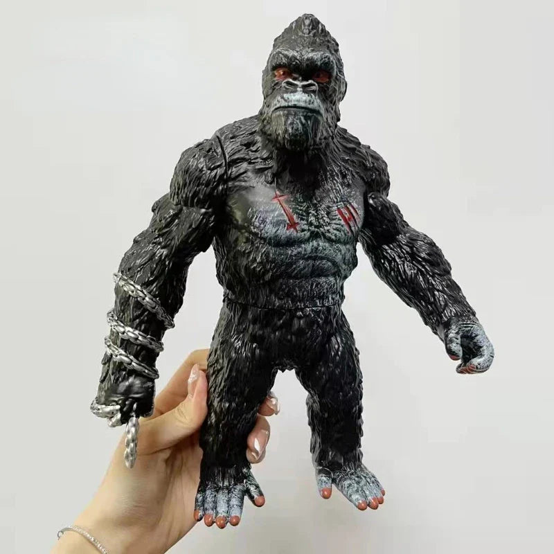 24cm Godzilla King of Monsters Action Figure – Mechanical Red Lotus Planet Collectible Toy, Birthday Gift for Kids