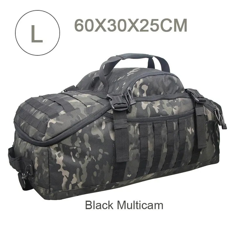LQARMY 60L/80L Tactical Camping Backpack - Molle Hiking, Travel & Climbing Rucksack for Men