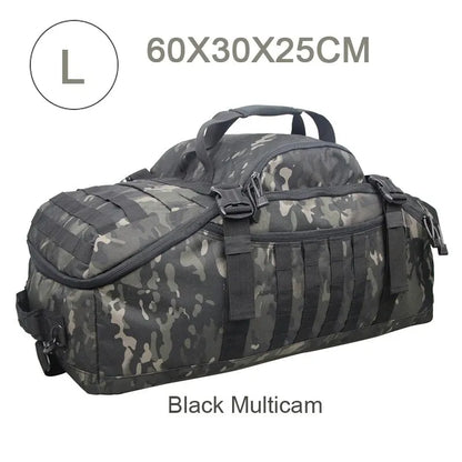 LQARMY 60L/80L Tactical Camping Backpack - Molle Hiking, Travel & Climbing Rucksack for Men