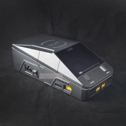 ToolkitRC Q6AC Charger — AC 400W/DC 1000W 4CH with USB A/Type-C, LiPo 1-6S, NiMH 1-16S, PB 1-10S, IPS Display