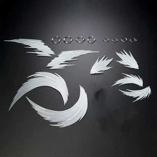 AC Factory Effect Series S.H.F Smoke Effect White Ver. — Anime Action Figure Accessory for Ko Model Collection