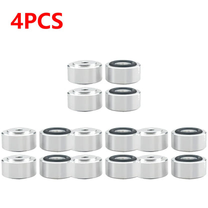 4/8Pcs HiFi Speaker Isolation Spikes – Aluminum Alloy Stand Feet Pads for Speakers & DAC