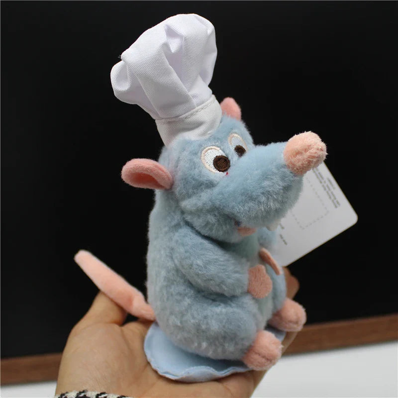 Ratatouille Chef Remy Plush Doll – Kawaii Magnetic Shoulder Toy, Creative Birthday Gift