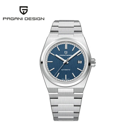 Pagani Design 2024 Men’s Automatic Mechanical Watch – Luxury Sapphire AR Coating, Stainless Steel, 10BAR Waterproof