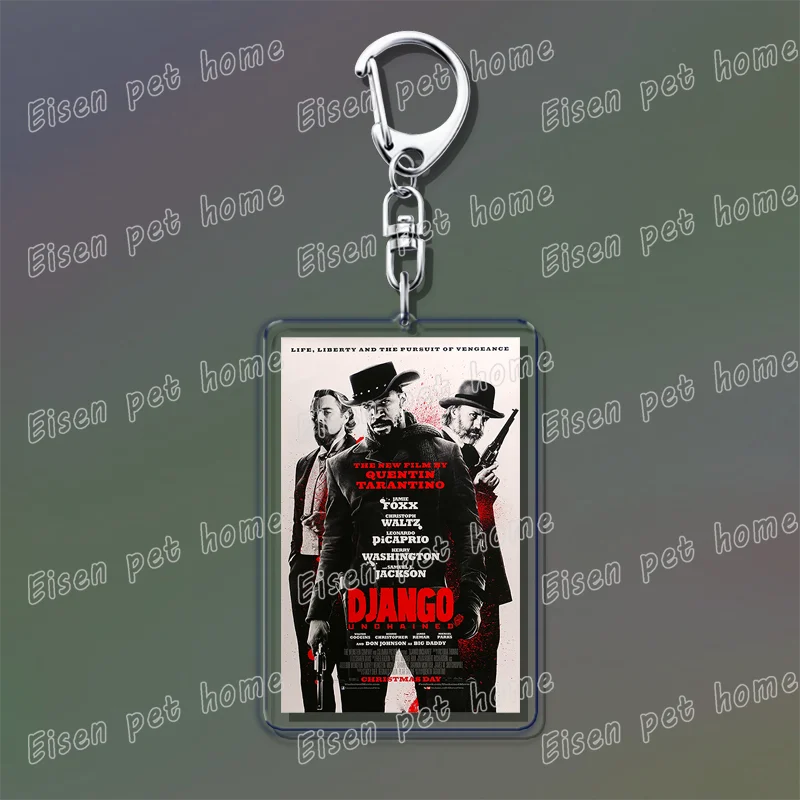 Classic Movie Keychains – Jaws, Fight Club, Avatar Pendant Key Rings for Bags & Fan Gifts