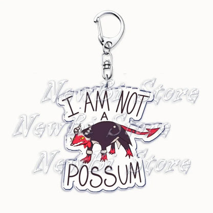 Helluva Blitzo Anime Keychain – Boss Pendant Bag Accessory & Fan Gift Keyring Jewelry