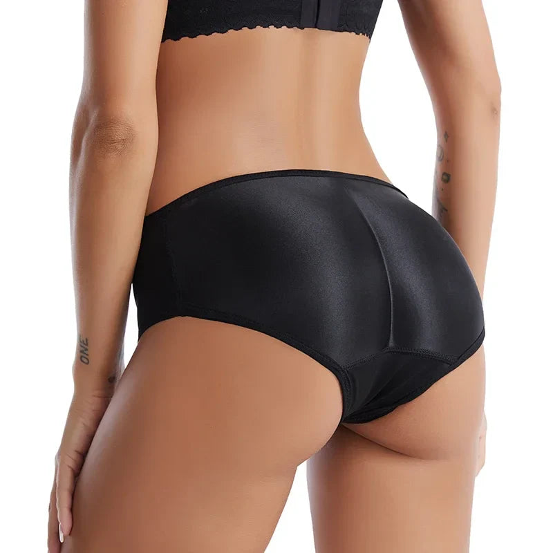 CXZD Women’s Padded Butt Lifter Underwear – Sexy Hip Enhancer Push-Up Shapewear Briefs