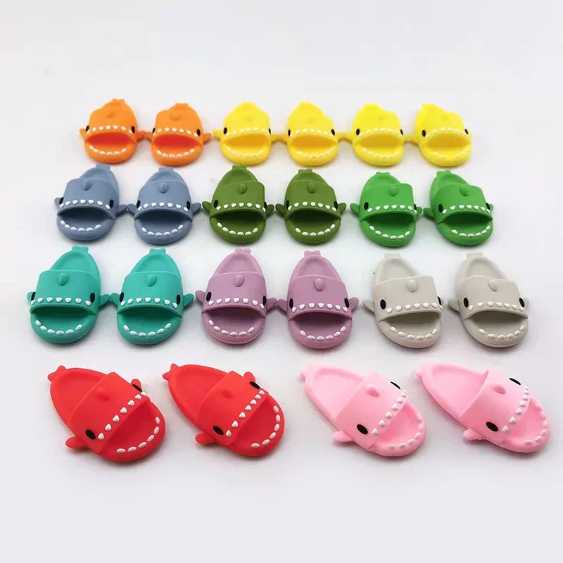 Sandal Shoes for 15-17cm Labubu Dolls — V1 V2 BJD, Blythe & OB11 Doll Slippers | DIY Doll Accessories & Toys