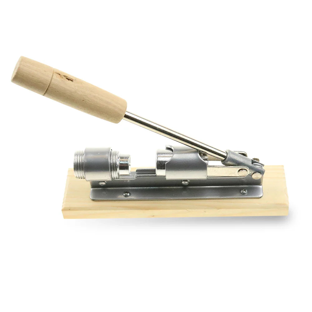 Stainless Steel Nut Cracker - Manual Mechanical Sheller for Walnuts, Fast Opener Kitchen Tool for Fruits & Vegetables